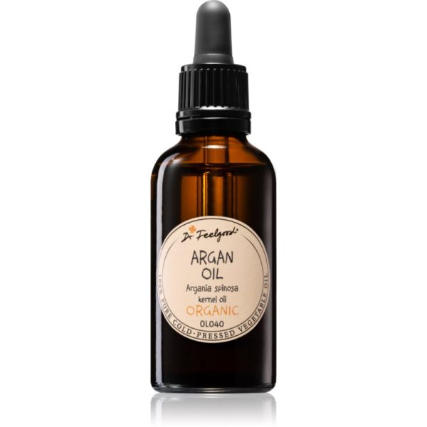 Dr. Feelgood BIO and RAW ulei de argan cosmetic pe fata