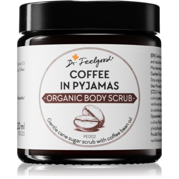 Dr. Feelgood BIO peeling zahăr cu ulei de boabe de cafea 120 ml-Țena