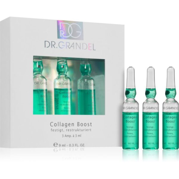 Dr. Grandel Collagen Boost fiolă împotriva îmbătrânirii pielii 3x3 ml-Țena