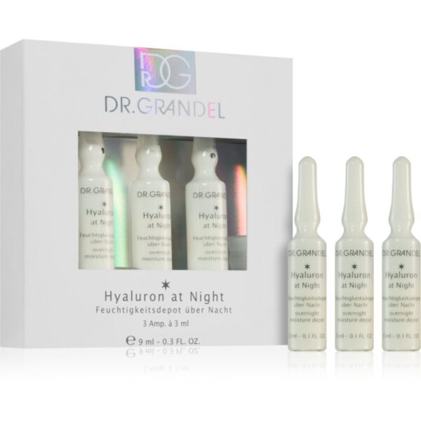 Dr. Grandel Hyaluron At Night fiolă de noapte cu efect de hidratare 3x3 ml-ro