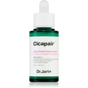 Dr. Jart+ Cicapair™ Tiger Grass Camo Drops SPF 35 Fluid nuantator cu textura usoara 30 ml-Țena