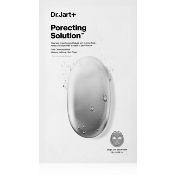 Dr. Jart+ Dermask™ Porecting Solution Masca de curățare cu cărbune 28 g-ro