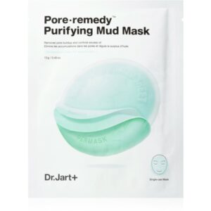 Dr. Jart+ Pore Remedy™ Purifying Mud Mask masca purificatoare cu extract de namol pentru piele lucioasa cu pori dilatati 13 g-ro