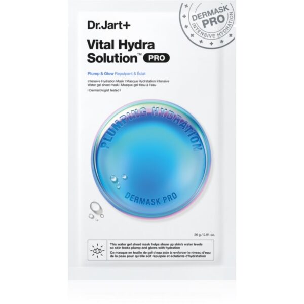 Dr. Jart+ Vital Hydra Solution™ Intensive Hydration Mask masca pentru hidratare intensa 26 g-Țena