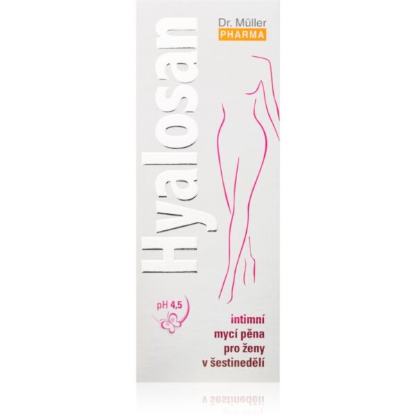Dr. Müller Hyalosan spuma de curatat pentru igiena intima 150 ml-Țena