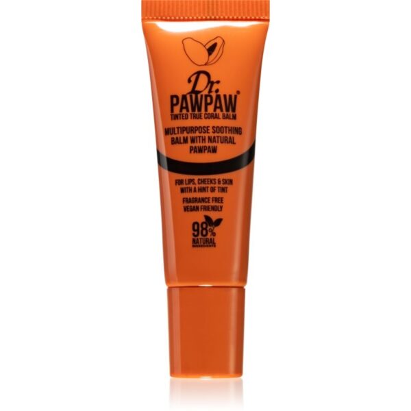 Dr. Pawpaw True Coral balsam tonic pentru buze si obraji 10 ml-ro
