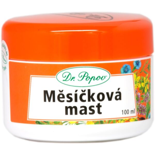Dr. Popov Herbal ointments Calendula tratament regenerator 100 ml-ro