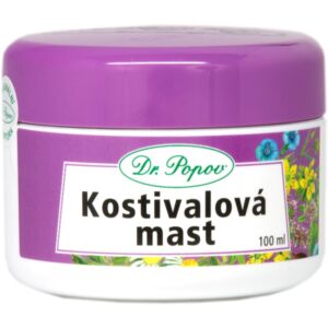 Dr. Popov Herbal ointments Comfrey crema pentru masaj pentru mușchi