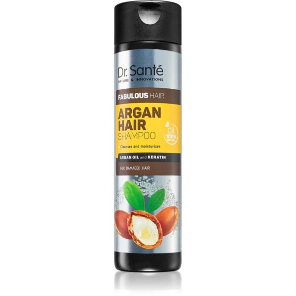 Dr. Santé Argan sampon hidratant pentru par deteriorat 250 ml-Țena