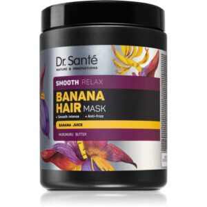 Dr. Santé Banana masca pentru hidratare si matifiere pentru par uscat 1000 ml-Țena