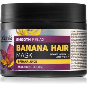 Dr. Santé Banana masca pentru hidratare si matifiere pentru par uscat 300 ml-Țena