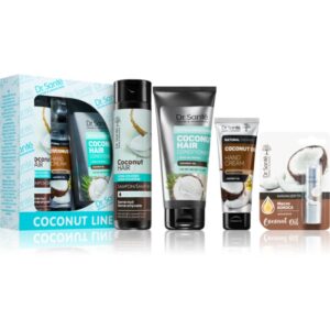 Dr. Santé Coconut set cadou pentru par uscat si fragil-ro