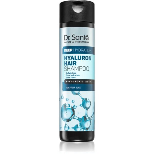 Dr. Santé Hyaluron Sampon pentru par uscat si gras ofera hidratare si stralucire 250 ml-Țena