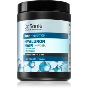 Dr. Santé Hyaluron mască de hidratare profundă pentru par uscat 1000 ml-Țena
