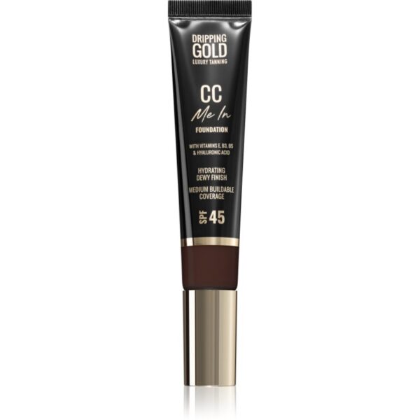 Dripping Gold CC Me In make-up cu textura usoara SPF 45 culoare Rich 10 32 ml-ro