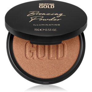 Dripping Gold Luxury Tanning Bronzing Powder pudra compacta pentru bronzat corp si fata culoare Illuminating 15 g-ro
