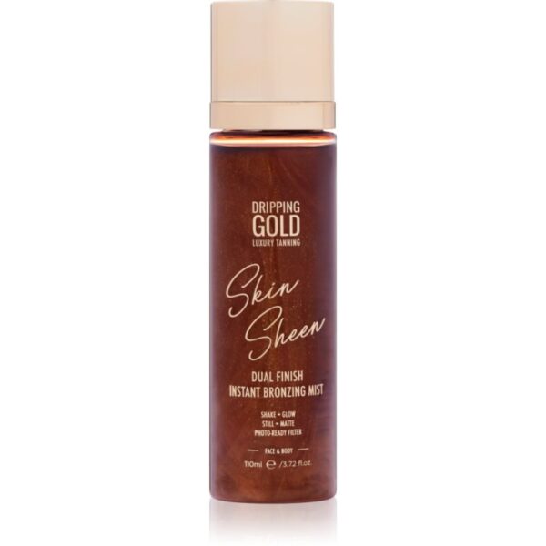 Dripping Gold Luxury Tanning Skin Sheen ceață de piele pentru bronzare pentru corp 110 ml-ro