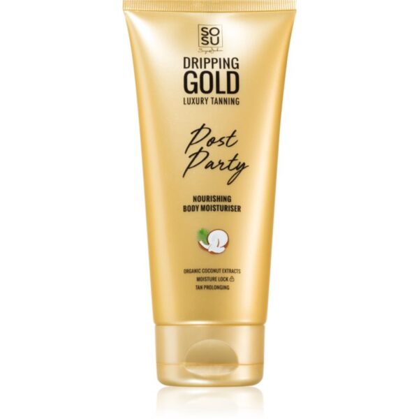 Dripping Gold Post Party crema de corp hidratanta pentru un bronz de lunga durata 200 ml-ro