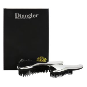 Dtangler Miraculous set pentru par usor de pieptanat Silver-ro