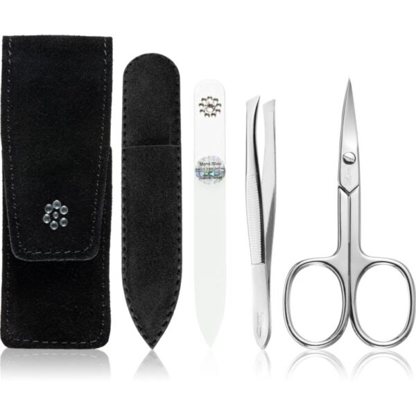 DuKaS Premium Line Solingen 876 Set de manichiură pachet pentru calatorie Black-Țena