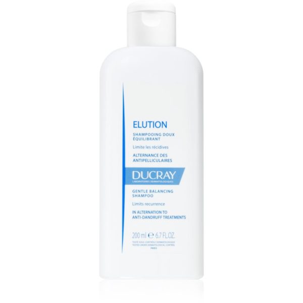 Ducray Elution șampon echilibrator pentru scalp sensibil 200 ml-Țena
