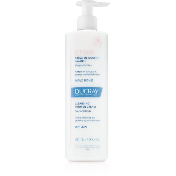 Ducray Ictyane cremă de curățare pentru pielea uscata sau foarte uscata 400 ml-Țena