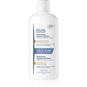 Ducray Kelual Squanorm Moisturizing Treatment Shampoo Dry Dandruff șampon pentru par uscat si cu matreata 400 ml-ro