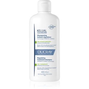 Ducray Kelual Squanorm Regulating Treatment Shampoo Oily Dandruff șampon pentru par gras si cu matreata 400 ml-ro