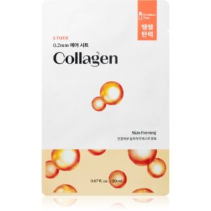 ETUDE 0.2 Therapy Air Mask Collagen mască textilă cu efect antirid pentru hidratare si fermitate 20 ml-ro