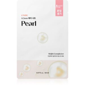 ETUDE 0.2 Therapy Air Mask Pearl mască textilă iluminatoare cu efect revitalizant 20 ml-ro