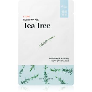 ETUDE 0.2 Therapy Air Mask Tea Tree mască textilă calmantă cu efect revigorant 20 ml-ro