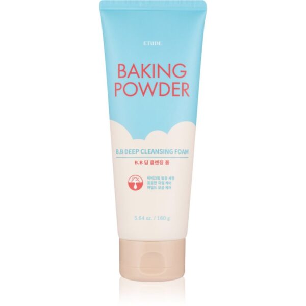 ETUDE Baking Powder spuma cremoasa pentru o curatare profunda cu efect exfoliant 160 g-Țena
