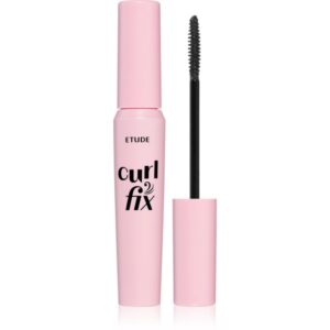 ETUDE Curl Fix Mascara mascara waterproof pentru volum și gene curbate culoare 01 Black 8 g-ro