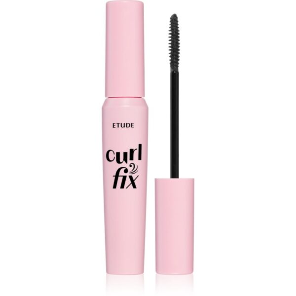 ETUDE Curl Fix Mascara mascara waterproof pentru volum și gene curbate culoare 01 Black 8 g-ro