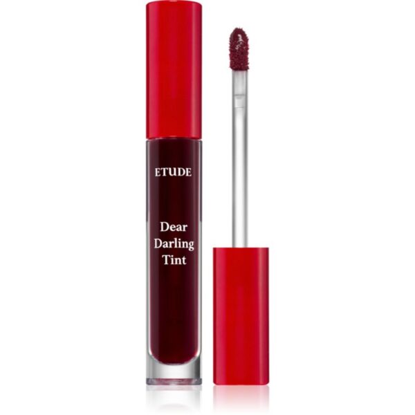 ETUDE Dear Darling Water Gel Tint ruj cu textura de gel culoare #07 PK002 (Plum Red 1602) 5 g-ro