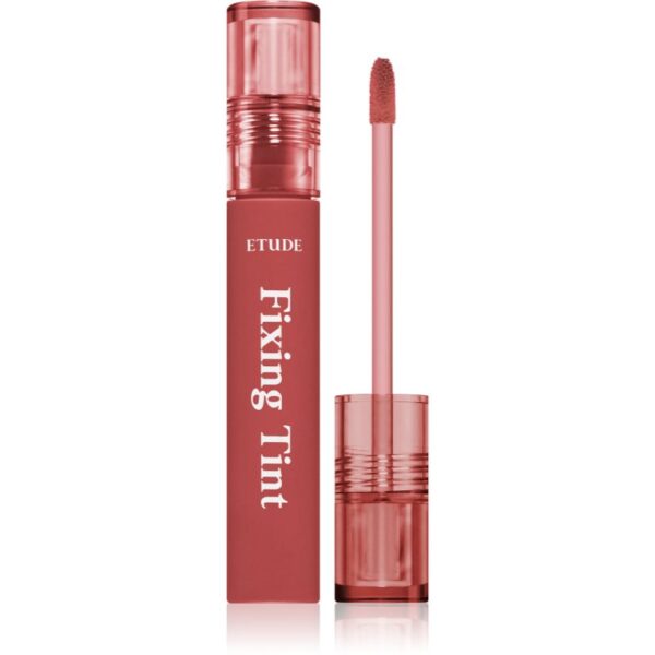 ETUDE Fixing Tint ruj cu persistență îndelungată cu efect mat culoare #06 Soft Walnut 4 g-Țena