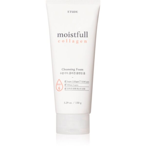 ETUDE Moistfull Collagen demachiant spumant delicat cu efect de hidratare 150 g-ro