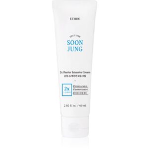 ETUDE SoonJung 2x Barrier Intensive Cream cremă intens hidratantă reface bariera protectoare a pielii 60 ml-Țena