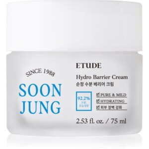 ETUDE SoonJung Hydro Barrier Cream crema intens hidratanta si calmanta pentru piele sensibila si iritabila 75 ml-Țena