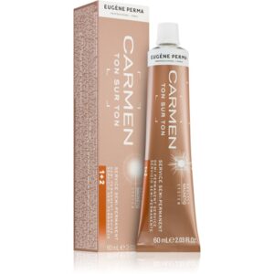 EUGÈNE PERMA Carmen Ton on Ton vopsea de păr semipermanentă 1 Black 60 ml-ro