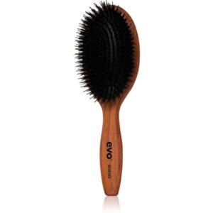 EVO Bradford Pin Bristle Dressing Brush perie de tip paletă cu peri de nailon și de mistreț 1 buc-ro