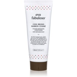 EVO Fabuloso Colour Boosting Treatment balsam pentru a evidentia culoarea parului culoare Cool Brown 220 ml-ro