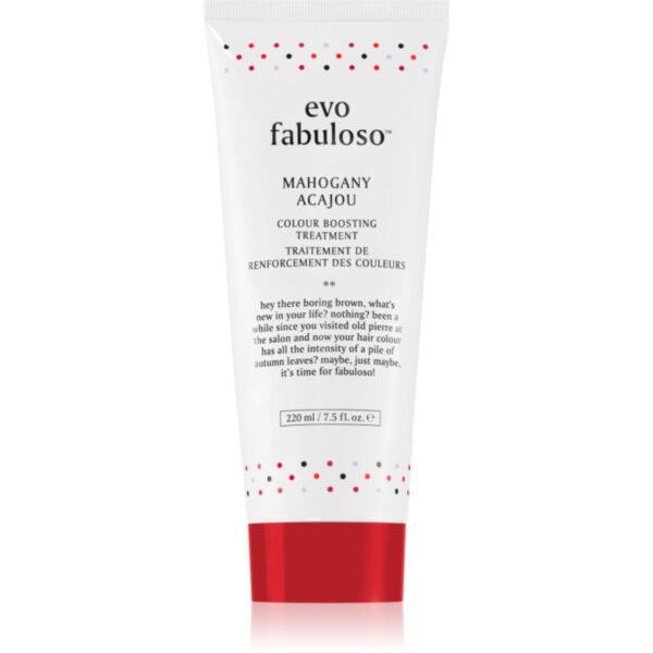EVO Fabuloso Colour Boosting Treatment balsam pentru a evidentia culoarea parului culoare Mahogany 220 ml-ro