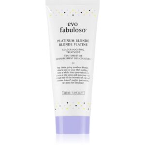 EVO Fabuloso Colour Boosting Treatment balsam pentru a evidentia culoarea parului culoare Platinum Blonde 220 ml-ro