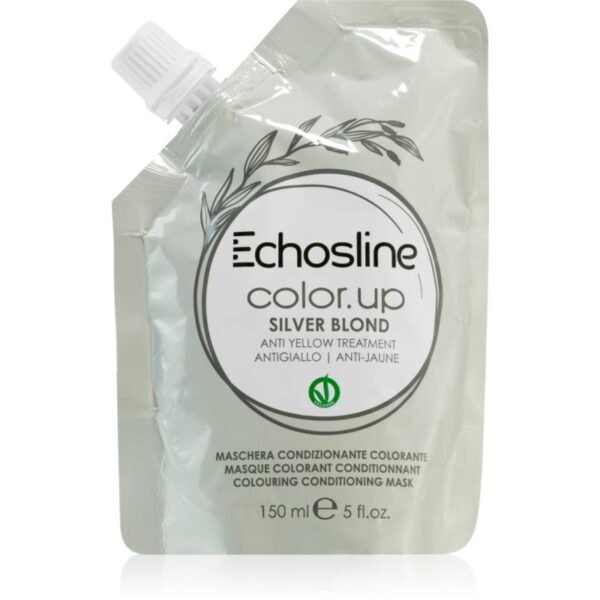 Echosline Color Up mască colorantă cu efect de nutritiv culoare Silver Blond 150 ml-ro