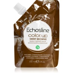 Echosline Color Up mască colorantă cu efect de nutritiv culoare Sweet Brownie 150 ml-ro