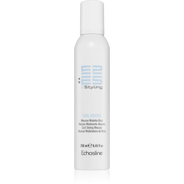 Echosline E-Styling Curl Mousse spumă de styling pentru păr creț 250 ml-ro