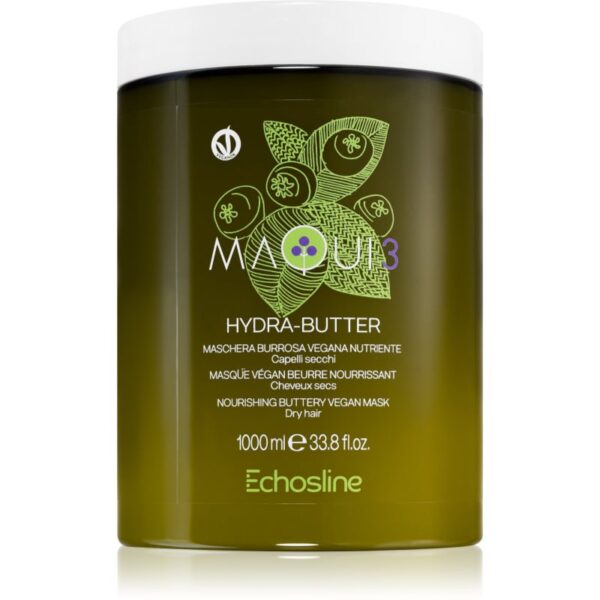 Echosline Maqui Hydra-Butter masca de par hranitoare 1000 ml-Țena
