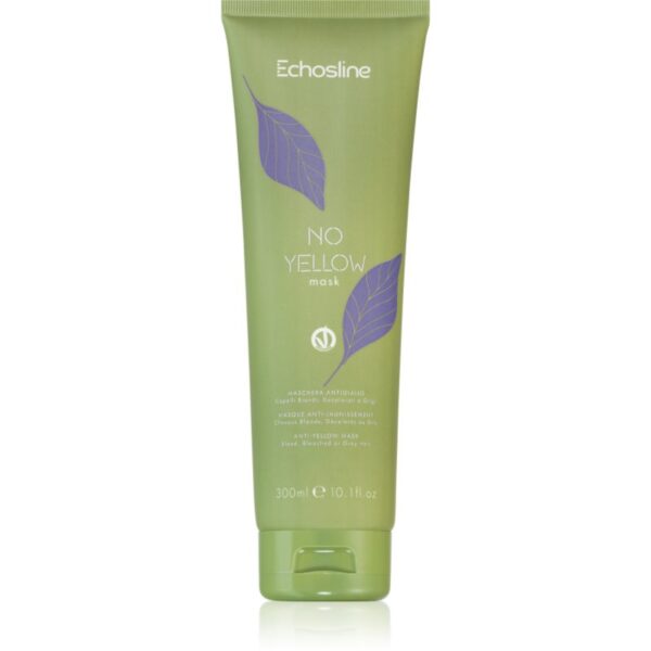 Echosline No Yellow Mask Masca de par neutralizeaza tonurile de galben 300 ml-Țena