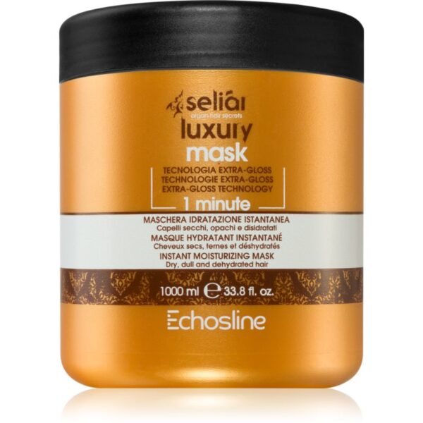 Echosline Seliár Luxury Mască nutritivă pentru păr neted și lucios 1000 ml-ro